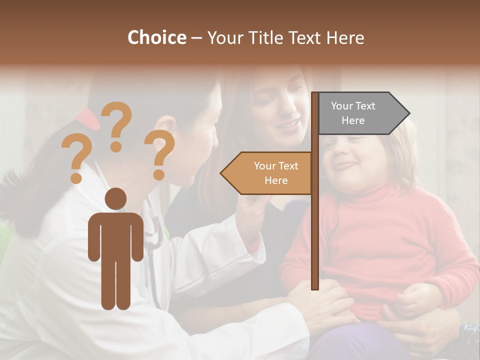 Paediatrician Mother Sick PowerPoint Template