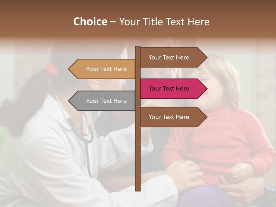 Paediatrician Mother Sick PowerPoint Template
