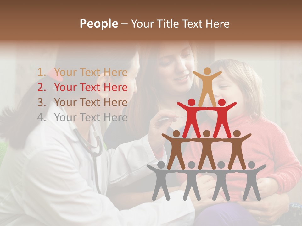 Paediatrician Mother Sick PowerPoint Template