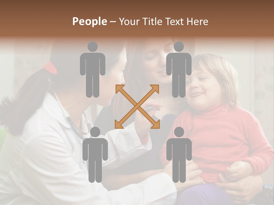 Paediatrician Mother Sick PowerPoint Template