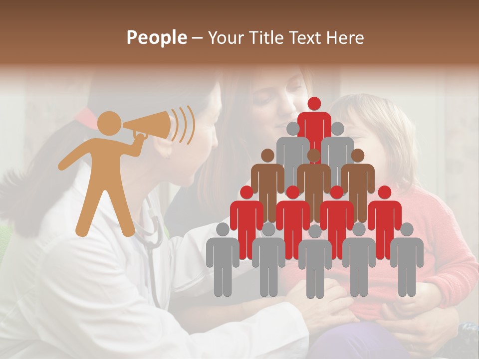 Paediatrician Mother Sick PowerPoint Template