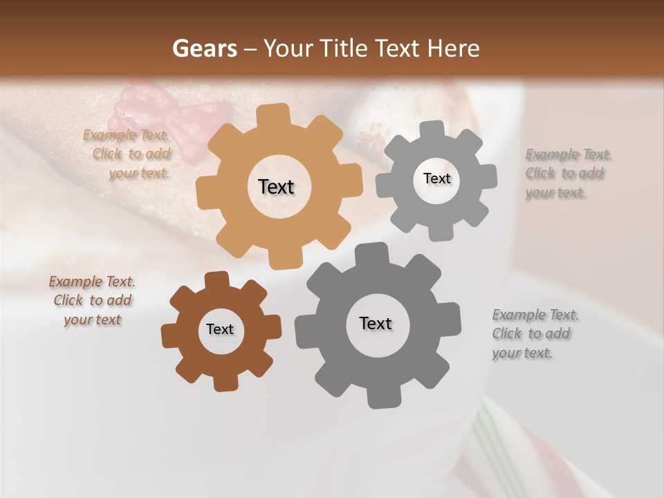 Spa Delicious Sweet PowerPoint Template