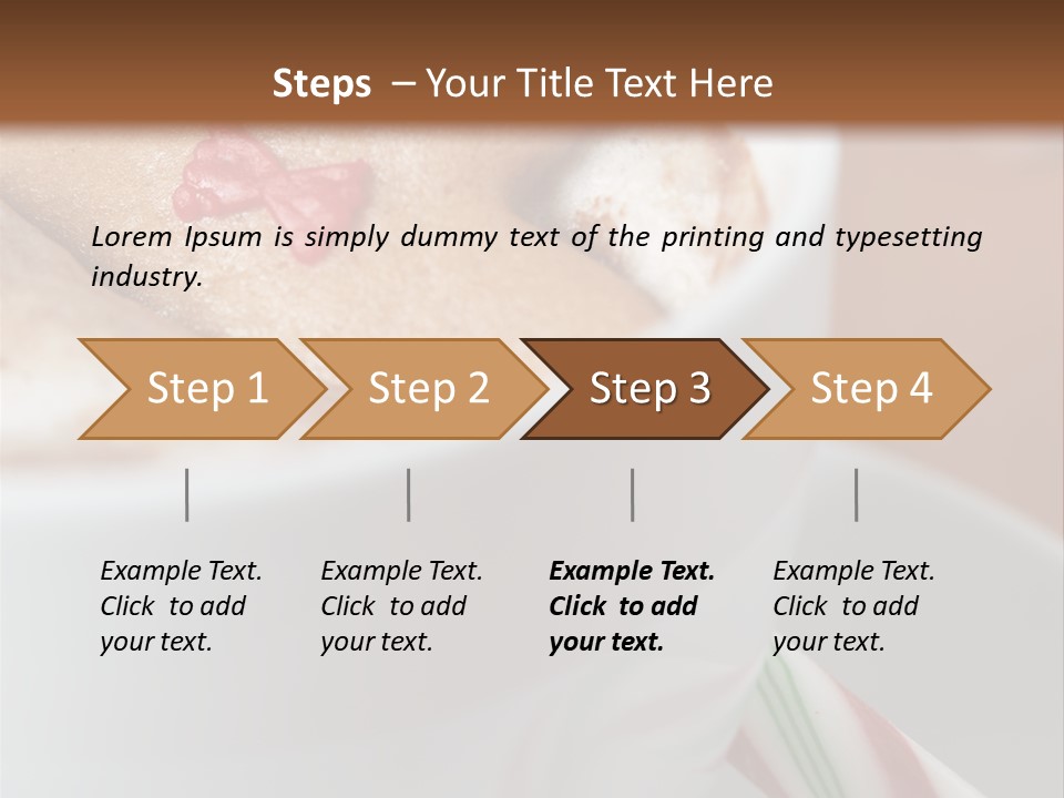 Spa Delicious Sweet PowerPoint Template