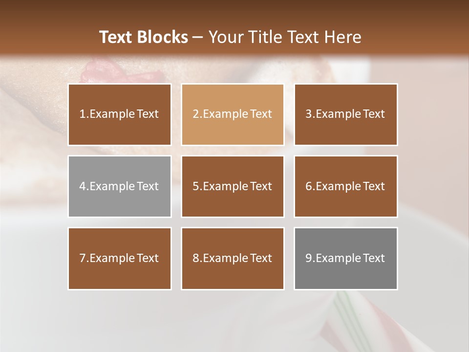 Spa Delicious Sweet PowerPoint Template