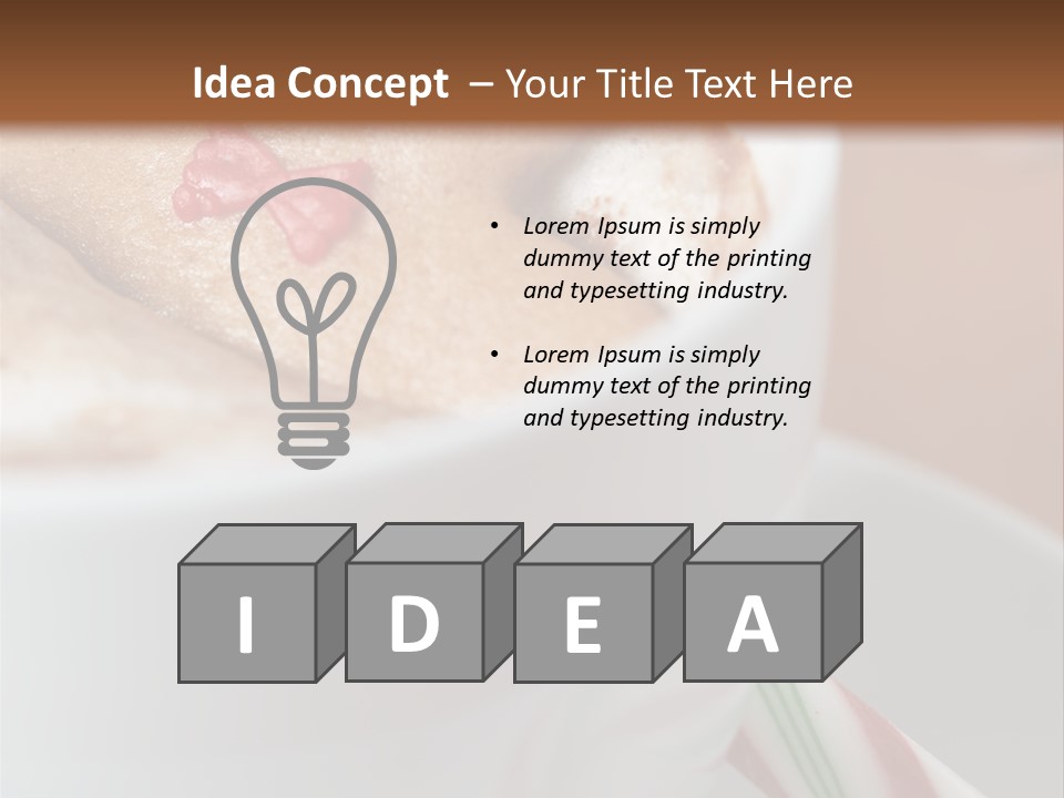 Spa Delicious Sweet PowerPoint Template