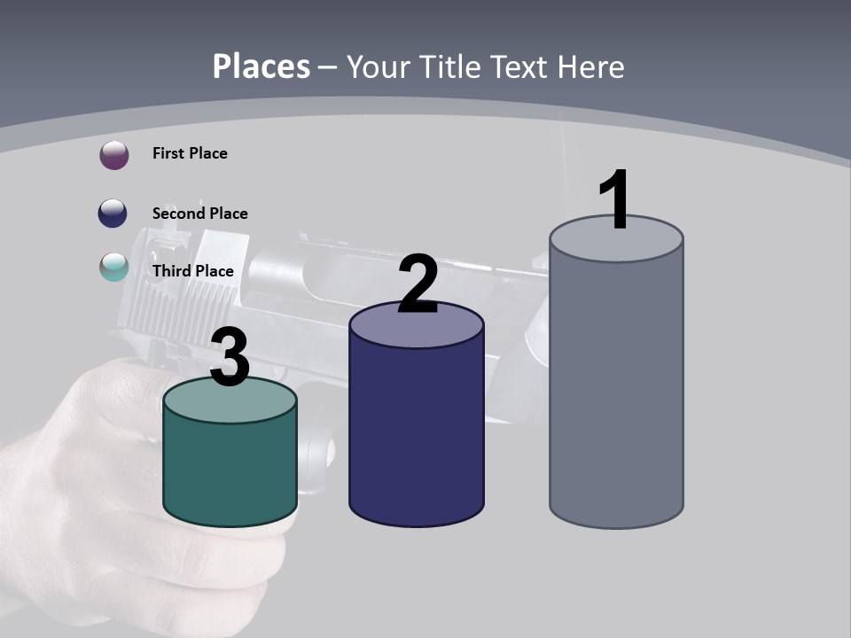 Cock Sky Power PowerPoint Template