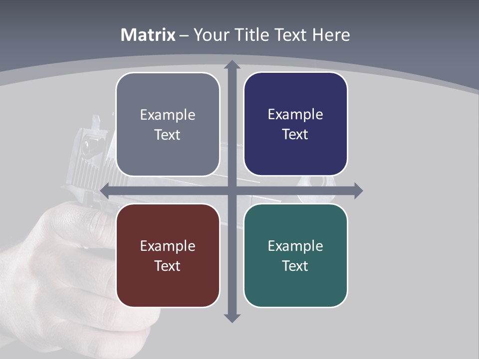 Cock Sky Power PowerPoint Template