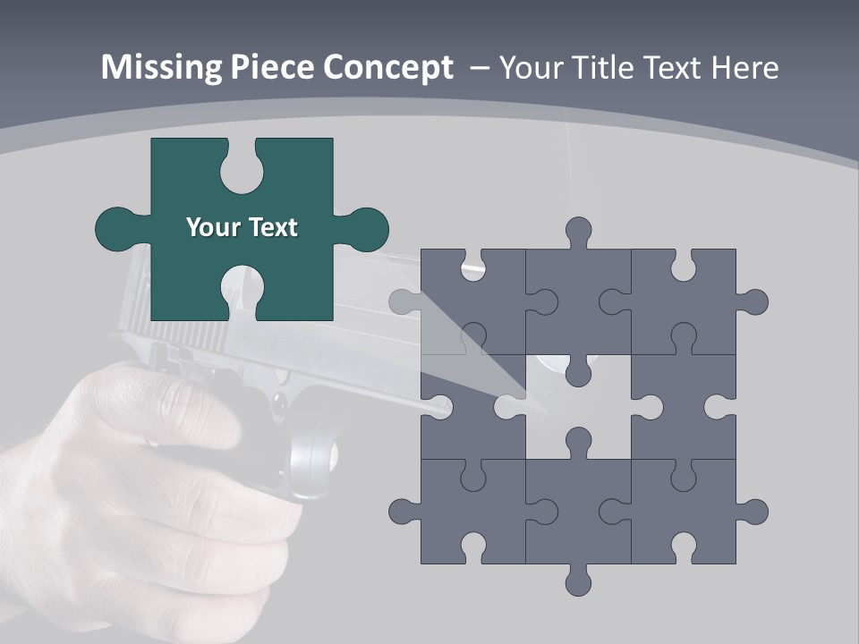 Cock Sky Power PowerPoint Template