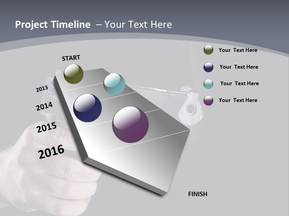 Cock Sky Power PowerPoint Template