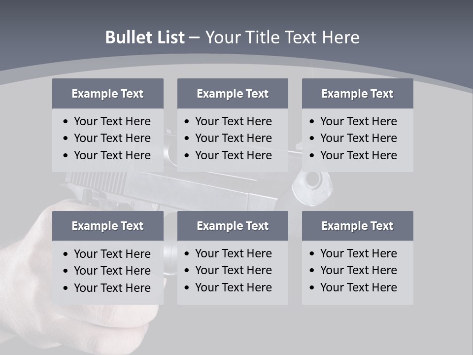 Cock Sky Power PowerPoint Template