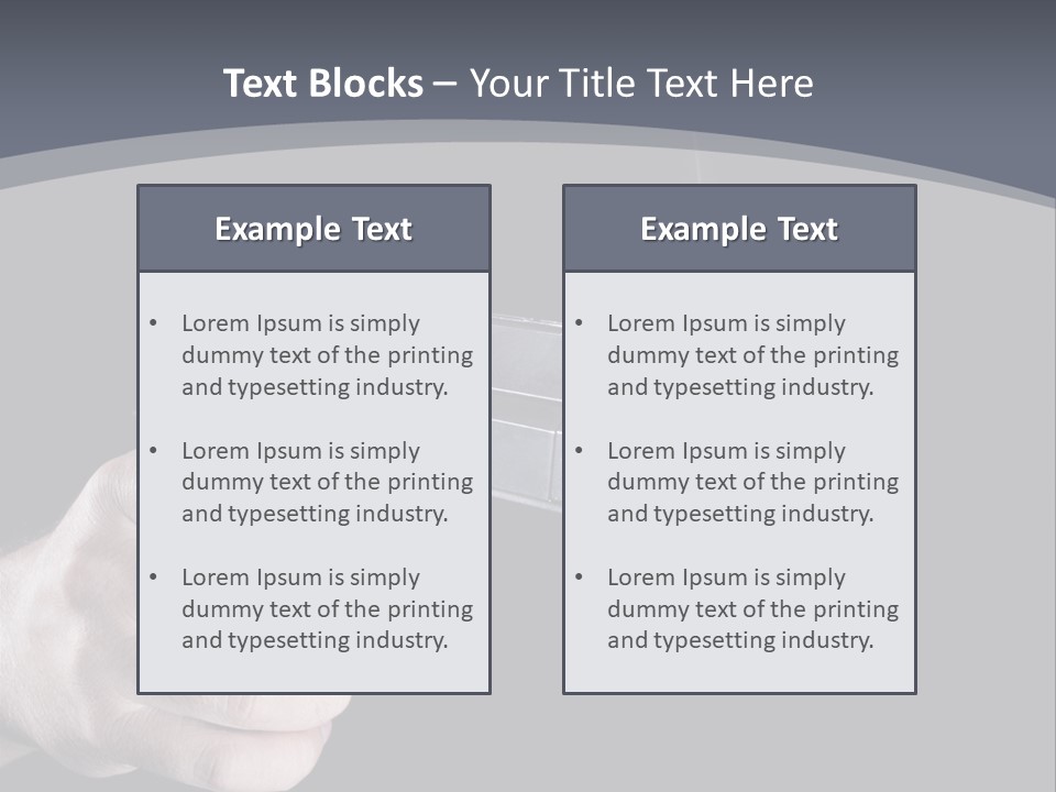 Cock Sky Power PowerPoint Template