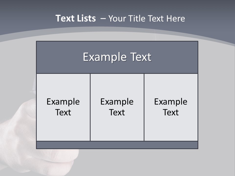 Cock Sky Power PowerPoint Template