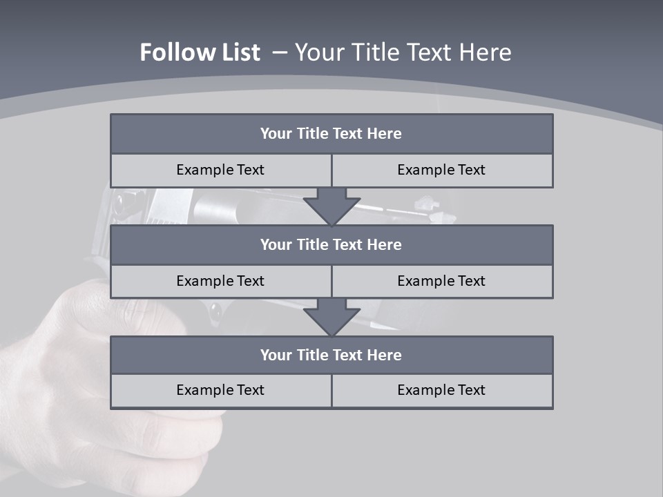 Cock Sky Power PowerPoint Template