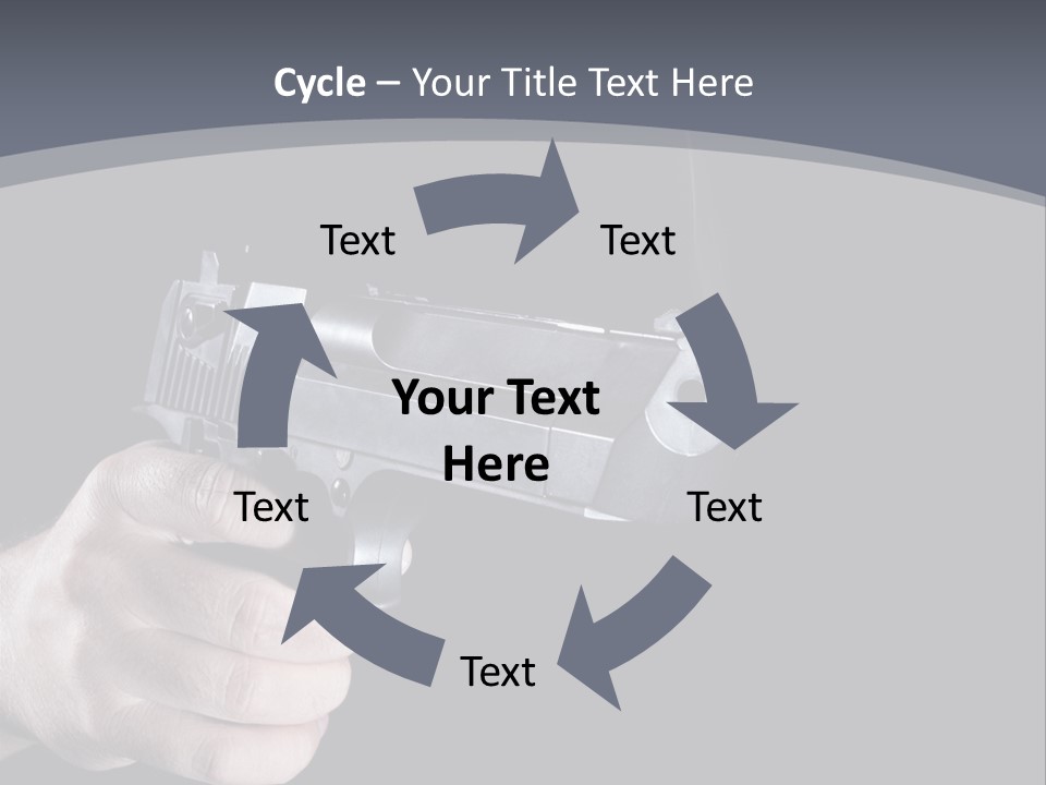 Cock Sky Power PowerPoint Template