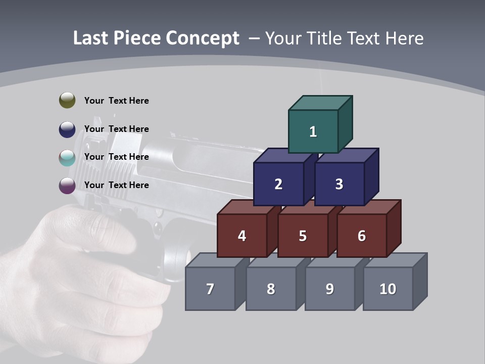 Cock Sky Power PowerPoint Template