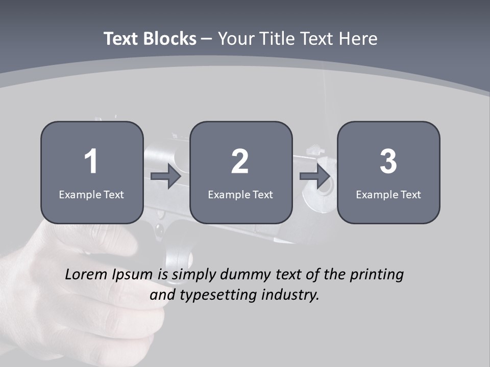 Cock Sky Power PowerPoint Template