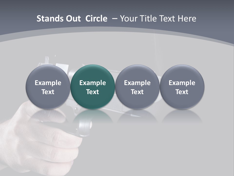 Cock Sky Power PowerPoint Template