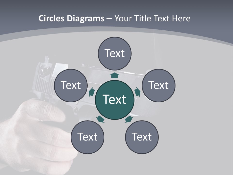 Cock Sky Power PowerPoint Template