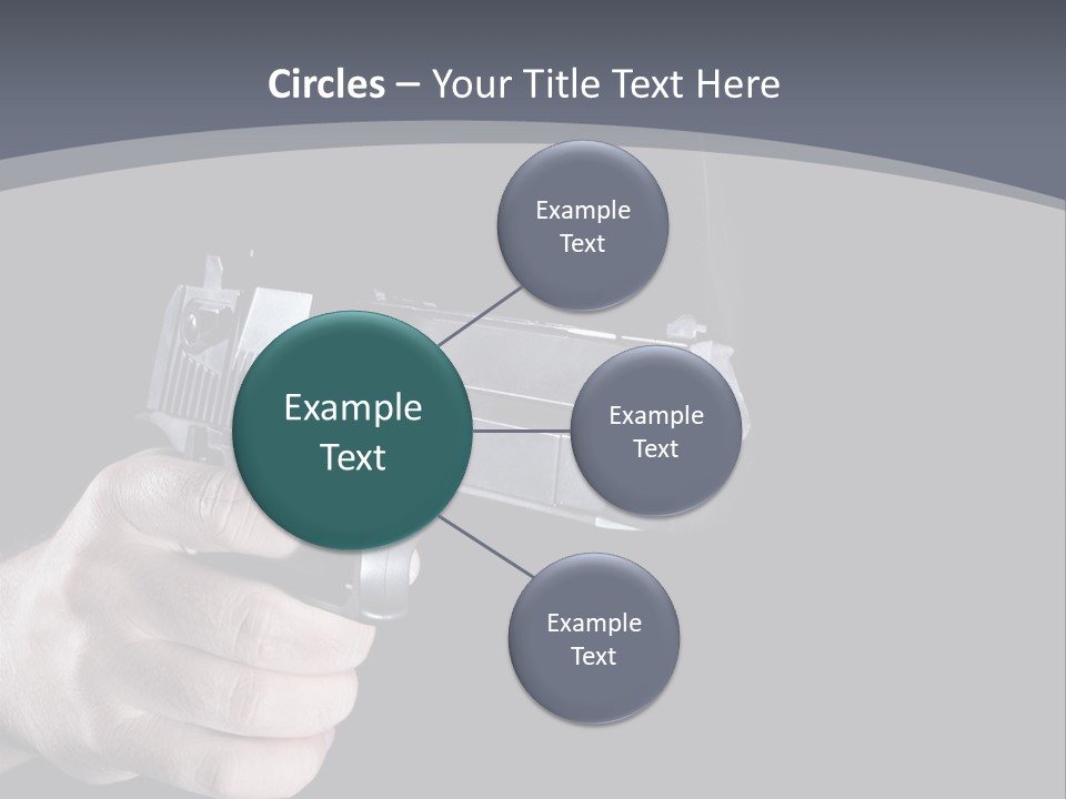 Cock Sky Power PowerPoint Template