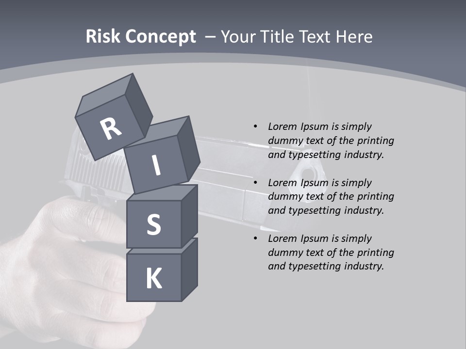 Cock Sky Power PowerPoint Template
