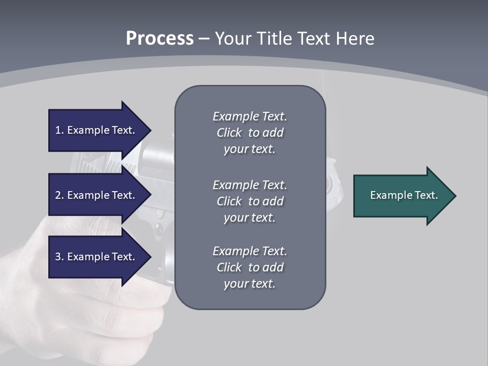 Cock Sky Power PowerPoint Template