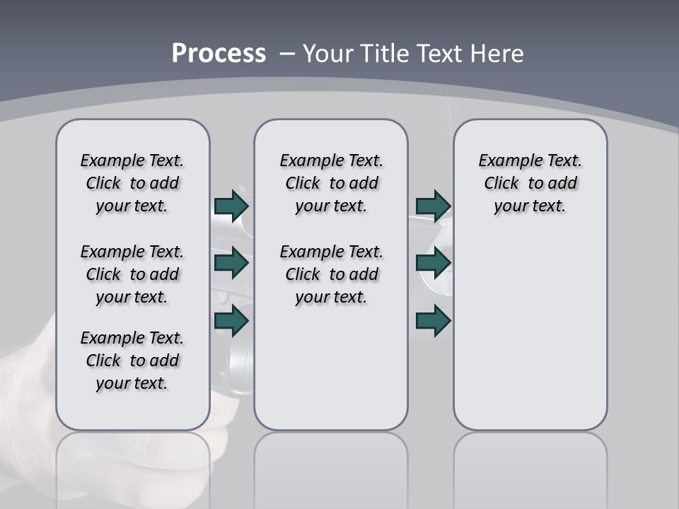 Cock Sky Power PowerPoint Template
