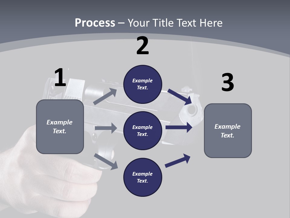 Cock Sky Power PowerPoint Template