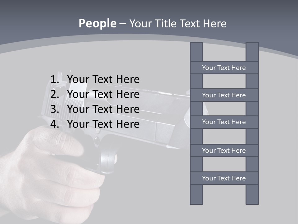 Cock Sky Power PowerPoint Template