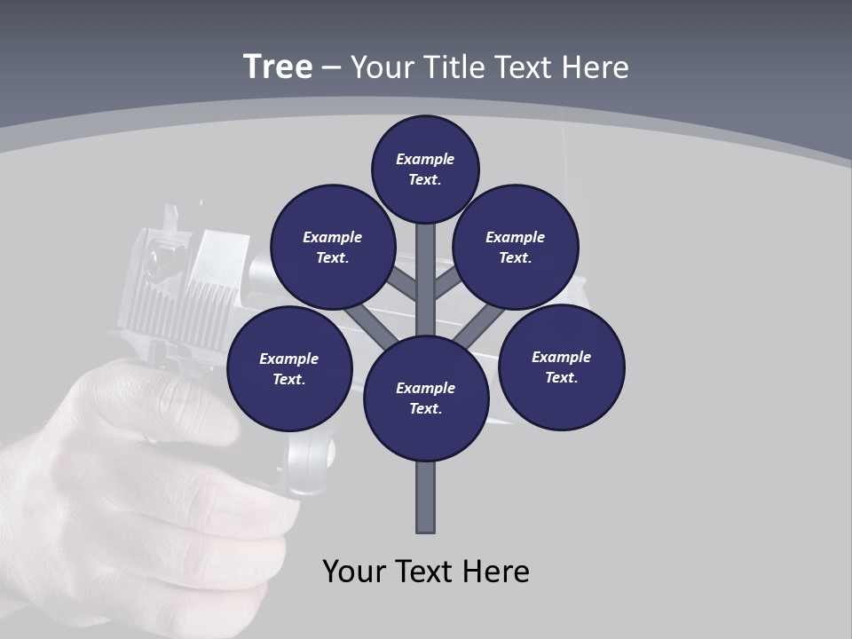 Cock Sky Power PowerPoint Template