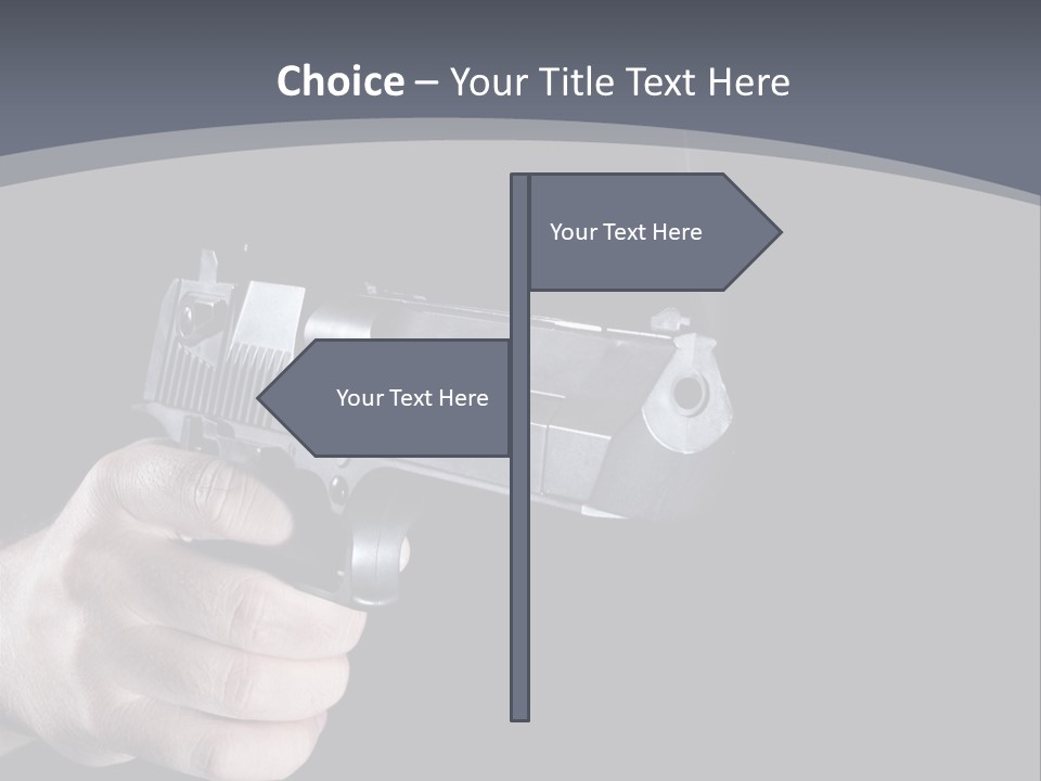 Cock Sky Power PowerPoint Template