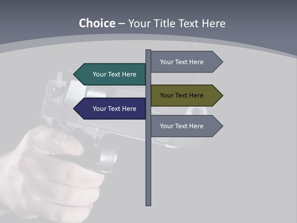 Cock Sky Power PowerPoint Template
