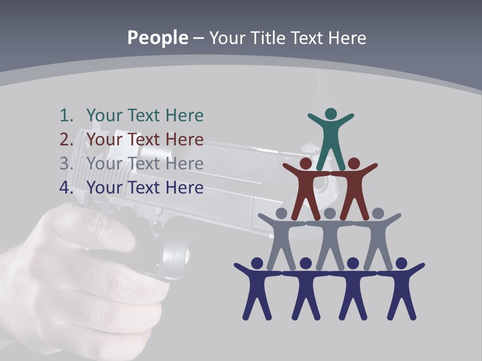 Cock Sky Power PowerPoint Template