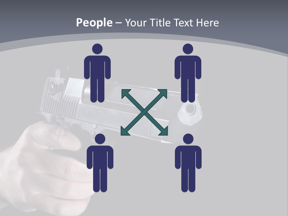 Cock Sky Power PowerPoint Template