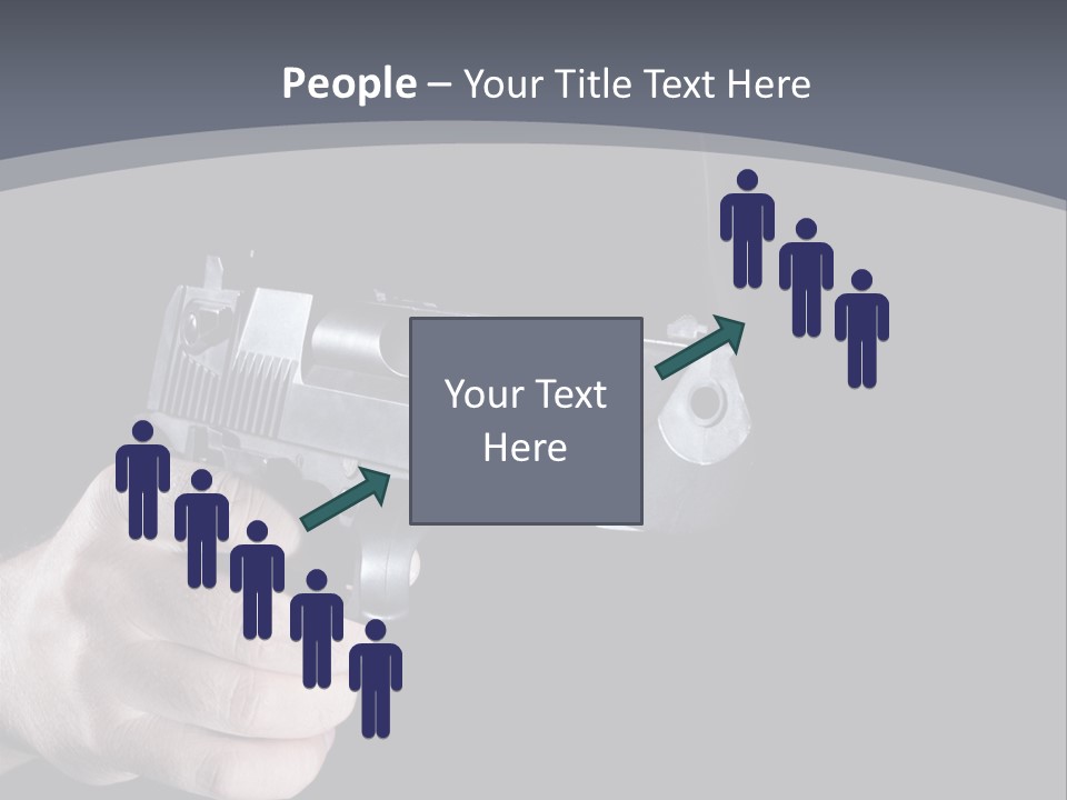 Cock Sky Power PowerPoint Template