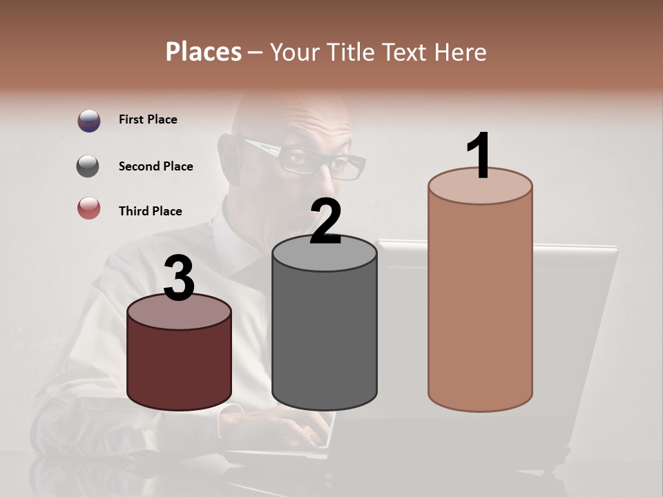 Stupor Success Desk PowerPoint Template
