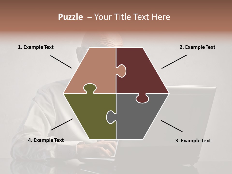 Stupor Success Desk PowerPoint Template