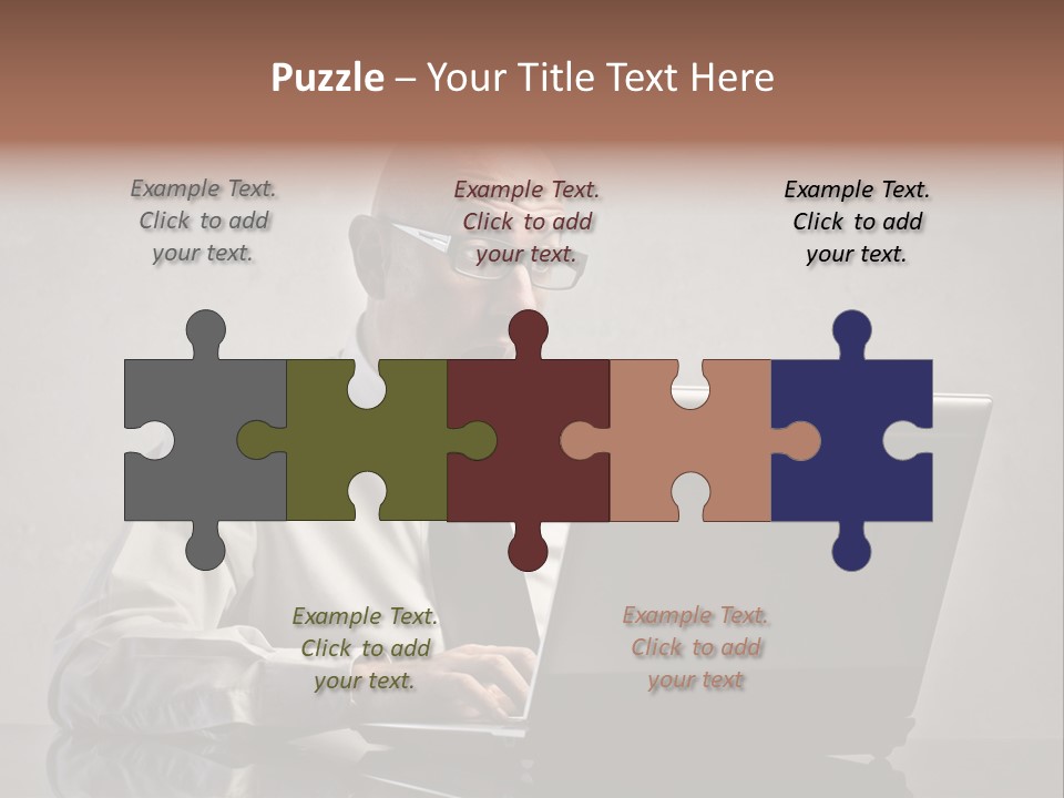 Stupor Success Desk PowerPoint Template