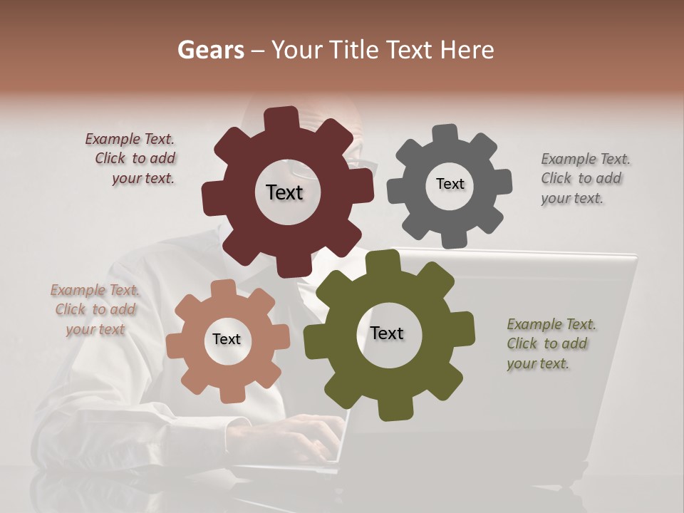 Stupor Success Desk PowerPoint Template