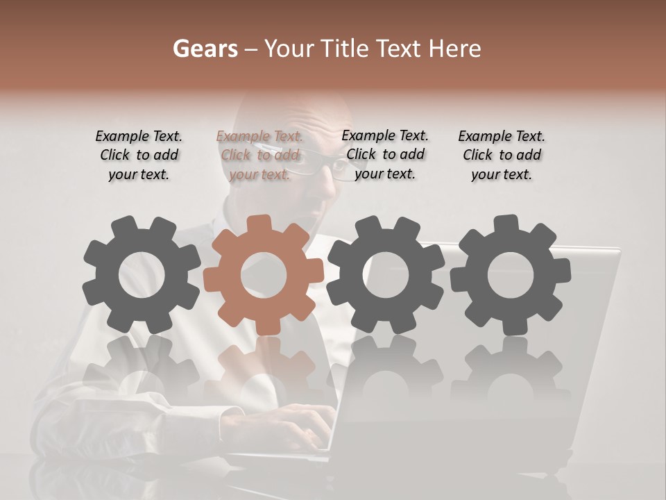 Stupor Success Desk PowerPoint Template