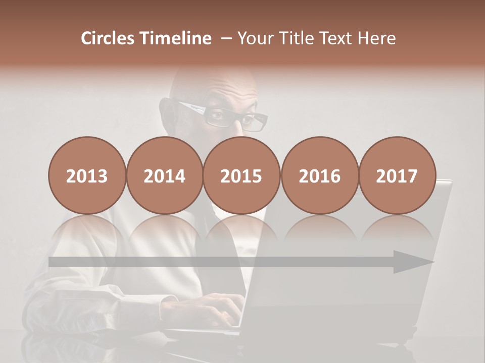 Stupor Success Desk PowerPoint Template