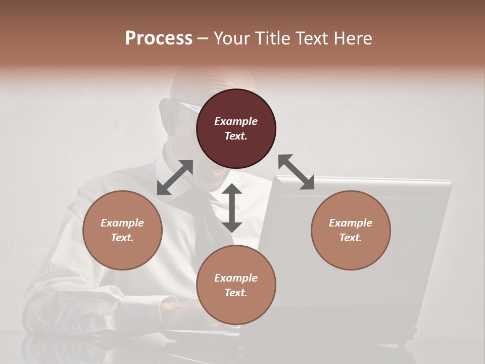 Stupor Success Desk PowerPoint Template