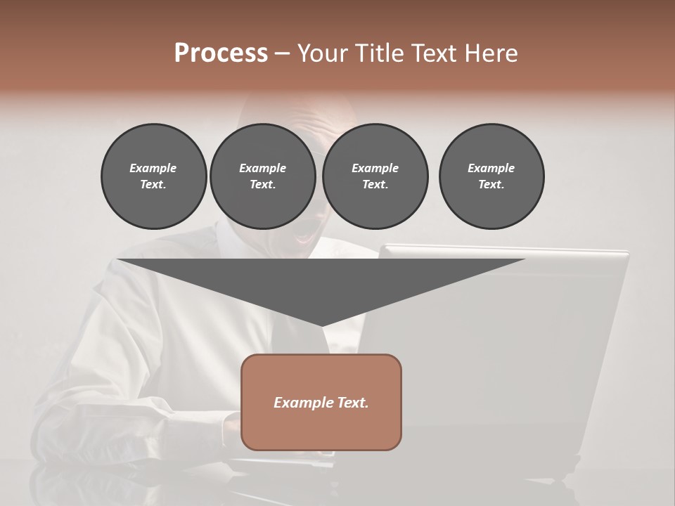 Stupor Success Desk PowerPoint Template