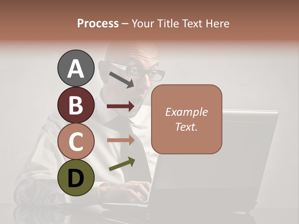 Stupor Success Desk PowerPoint Template