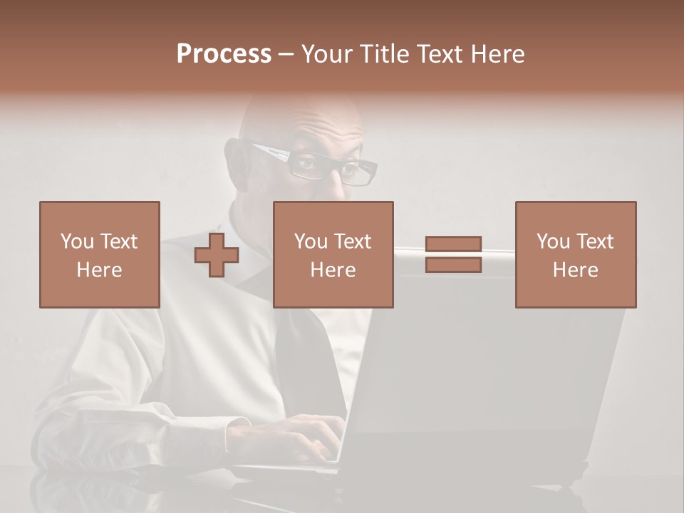 Stupor Success Desk PowerPoint Template