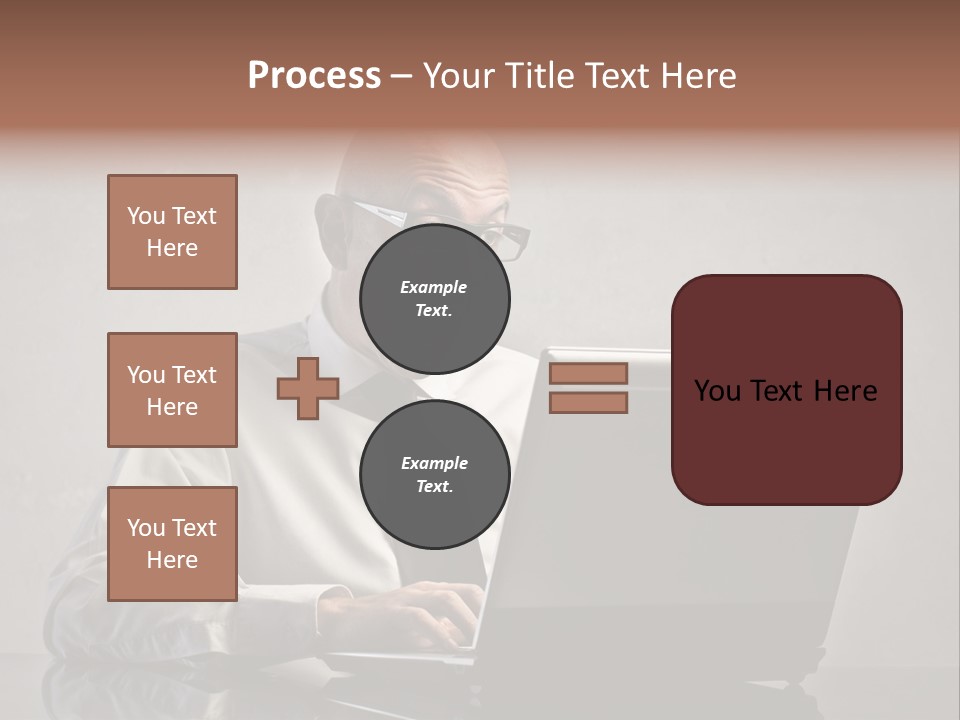 Stupor Success Desk PowerPoint Template
