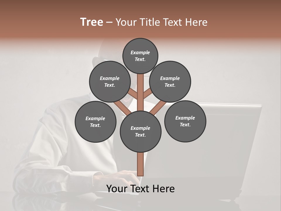 Stupor Success Desk PowerPoint Template