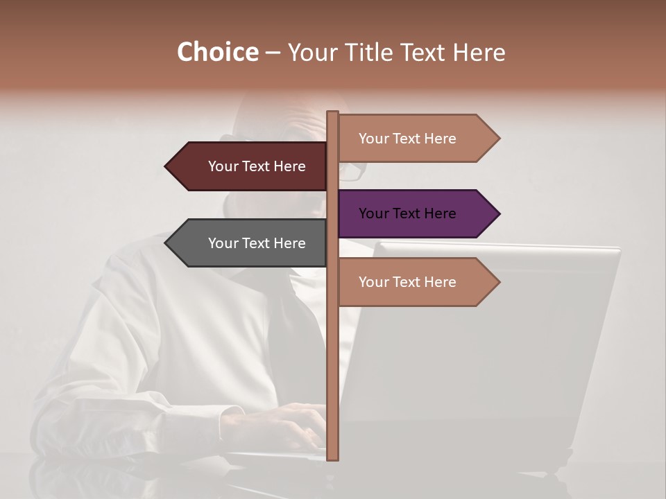Stupor Success Desk PowerPoint Template