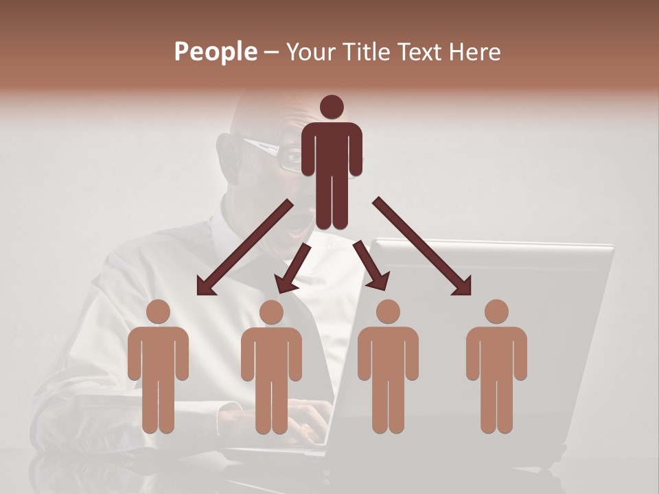 Stupor Success Desk PowerPoint Template