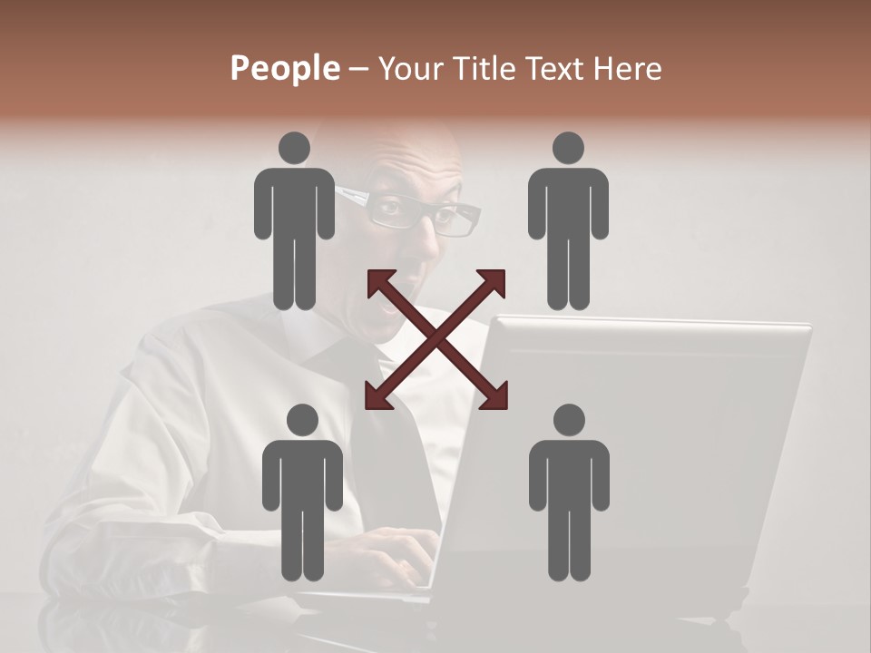 Stupor Success Desk PowerPoint Template