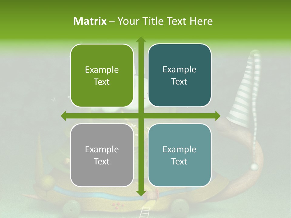Movement Drawing Hat PowerPoint Template